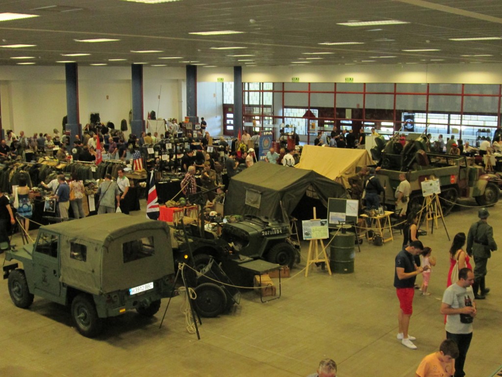 3. Exposición de vehículos de la Segunda Guerra Mundial