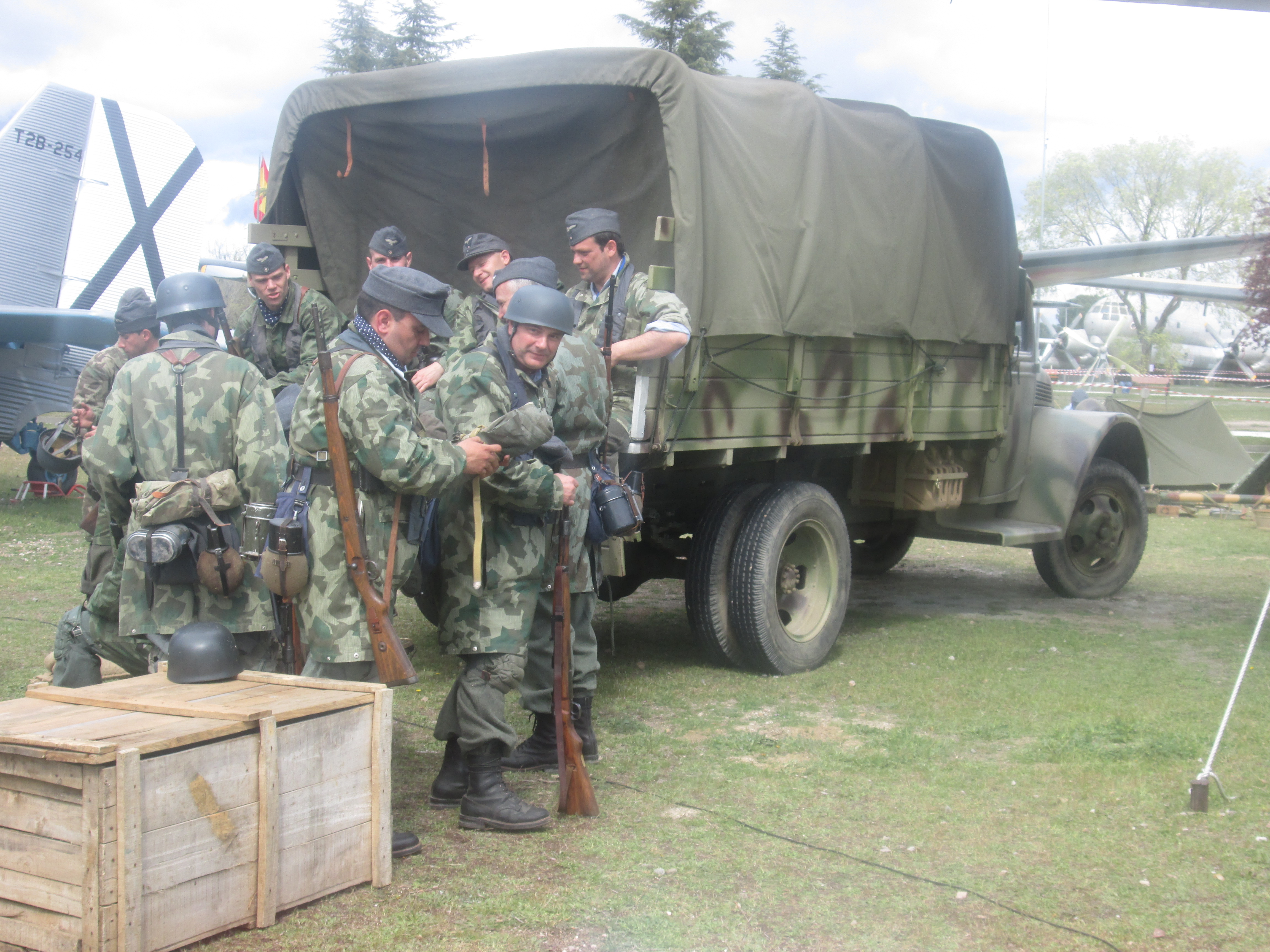 16. Paracaidistas alemanes Fallschirmjäger.
