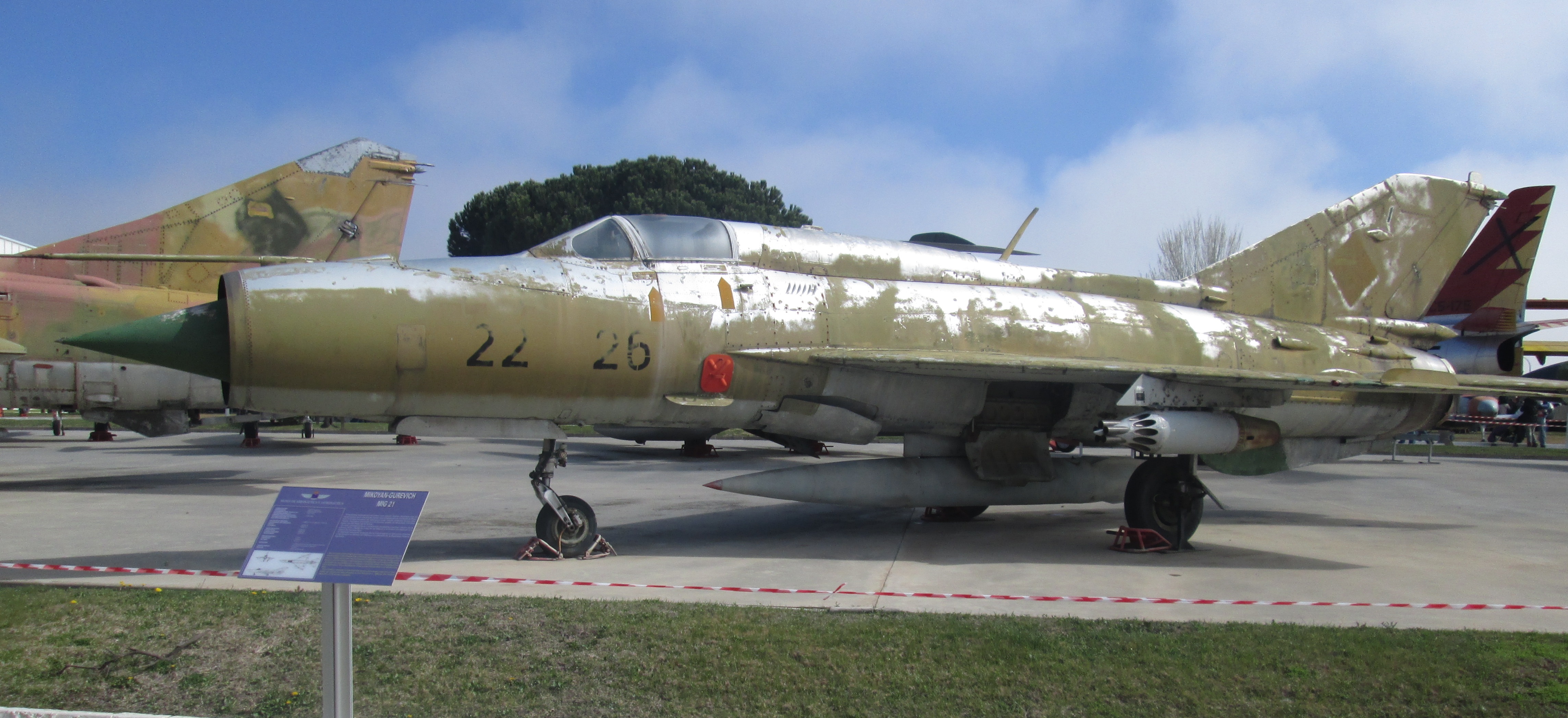 26. Caza MIG-21 (Unión Soviética, Guerra Fría).