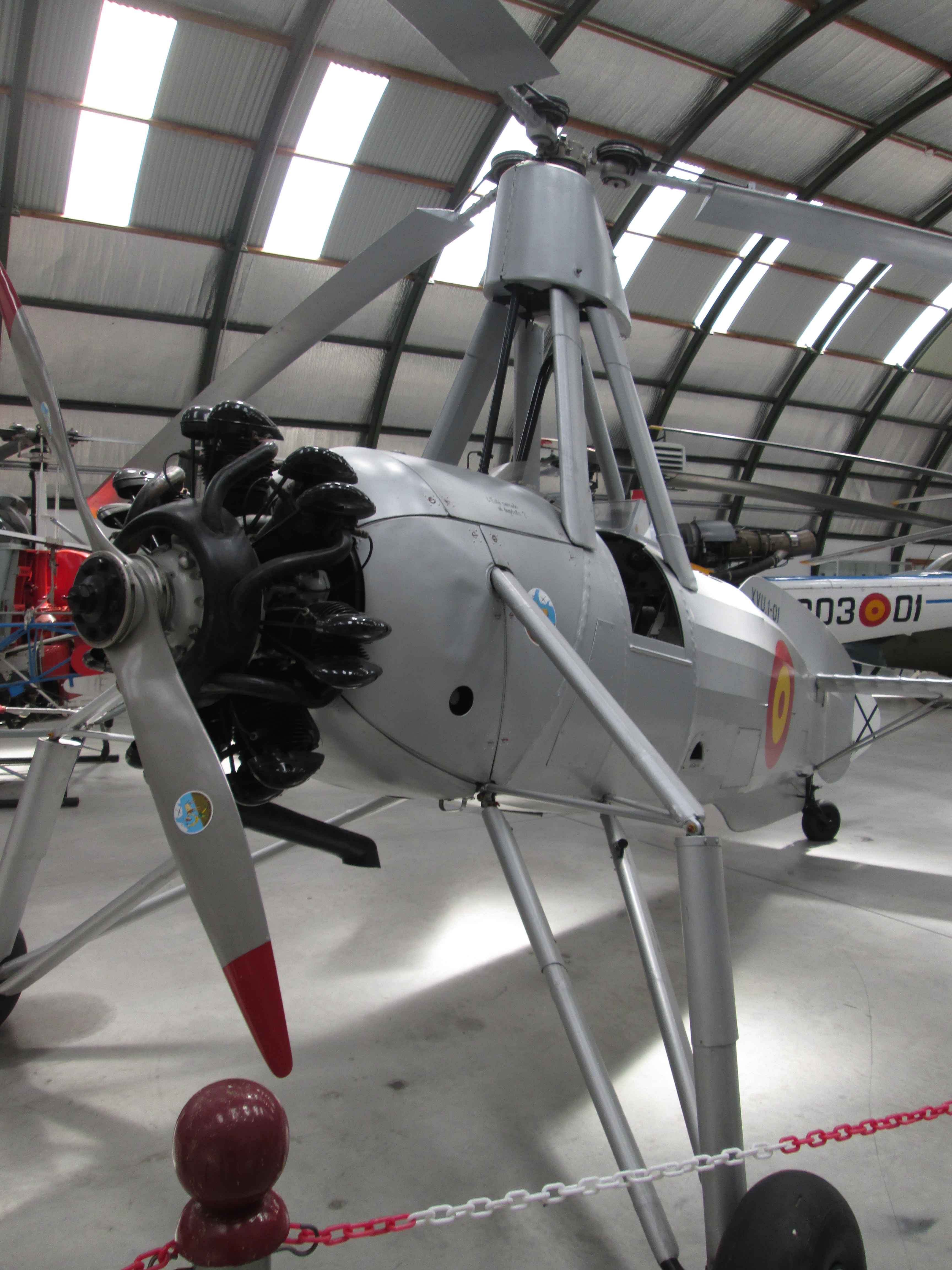33. Original autogiro Pitcarin PCA-2 de Juan de la Cierva.