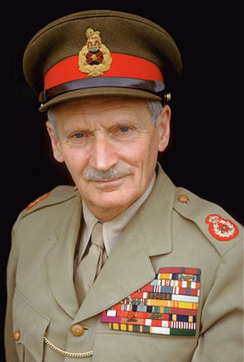Montgomery como comandante de la OTAN durante la Guerra Fría.