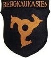 Emblema de la Legión SS Norcaucásica.