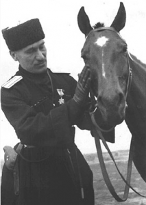General georgiano Shalva Maglakelidze en la Segunda Guerra Mundial.